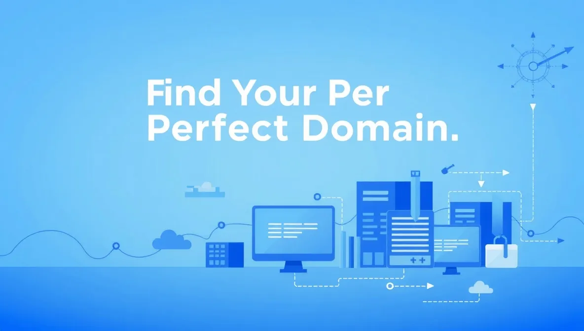 Domain search illustration