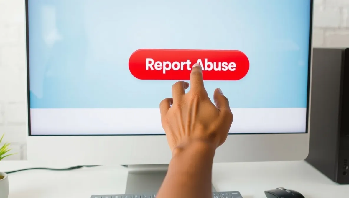 Abuse reporting illustration